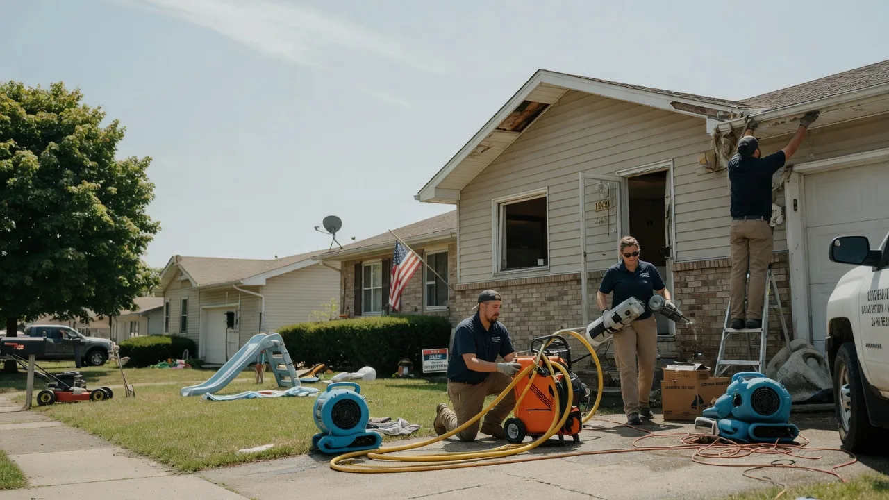 Water Damage Restoration in Denhoff, ND near me